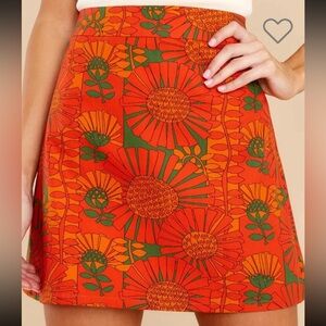 NWT $155 Dixie Strange Love Skirt JULIE BROWN Size Medium